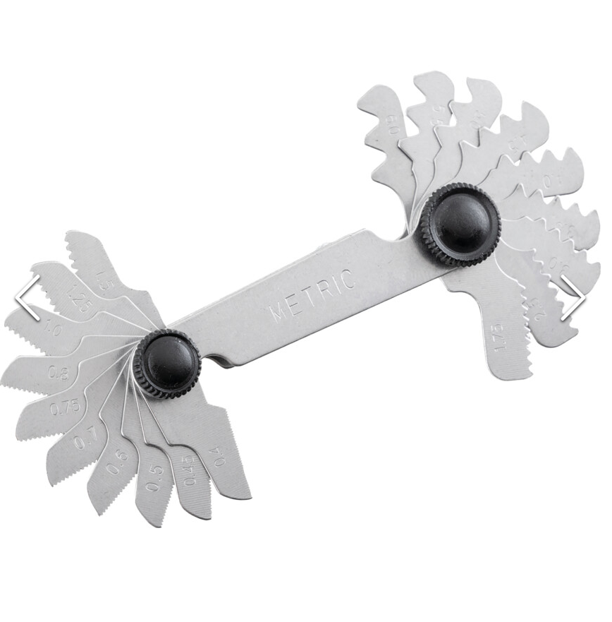 Kennedy KEN5181010K | 20 BLADE SCREW PITCH GAUGE 60 DEG METRIC
