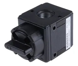 AVENTICS 0821300901 Rotary Knob 3/2 Pneumatic Manual Control Valve NL2-BAV Series, G 1/4, 1/4in, III B