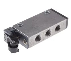 AVENTICS 0820403002 Roller 5/2 Pneumatic Manual Control Valve ST Series, G 1/8, 1/8in, III B