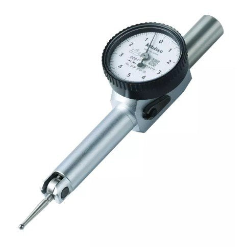 Mitutoyo 513-504-10T | Dial Test Indicator | Pocket Type | Series 513 | Full Set | Swivel Clamp | Stem 4/9.52 mm | Graduation 0.0001 inch | Range 0.01 inch