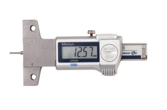 Mitutoyo 571-100-20 | Digital ABS Tyre Tread Depth Gauge | Series 571 | Digital Step 0.01 mm | Accuracy ±0.02 mm | Weight 160 g