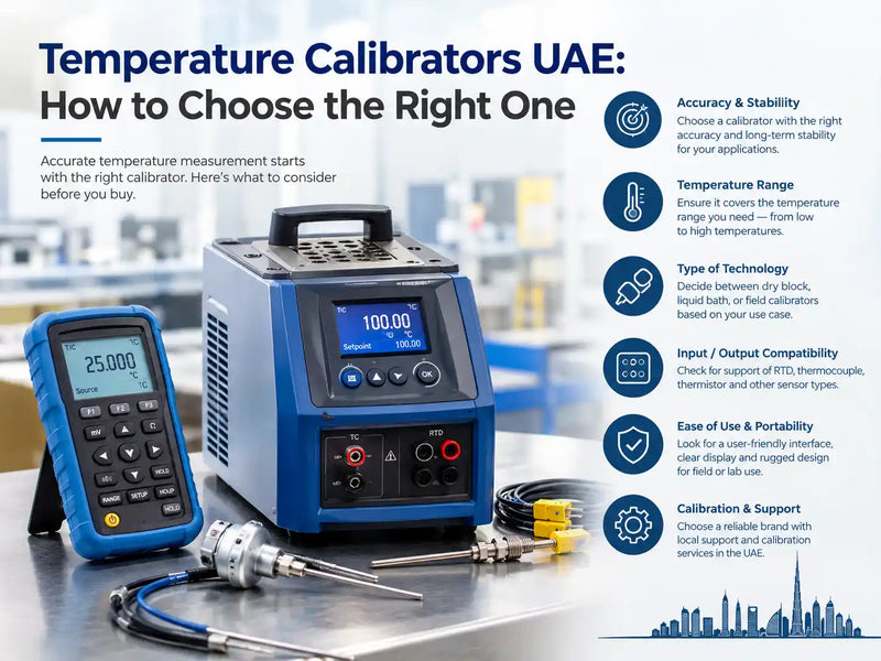 Temperature Calibrators UAE: How to Choose the Right One