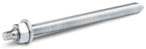 Rawlplug R-STUDS-24300-A4 | Threaded Rod for Bonded Anchors | M24 x 300 mm, A4 stainless, hexagonal  - generaltechuae