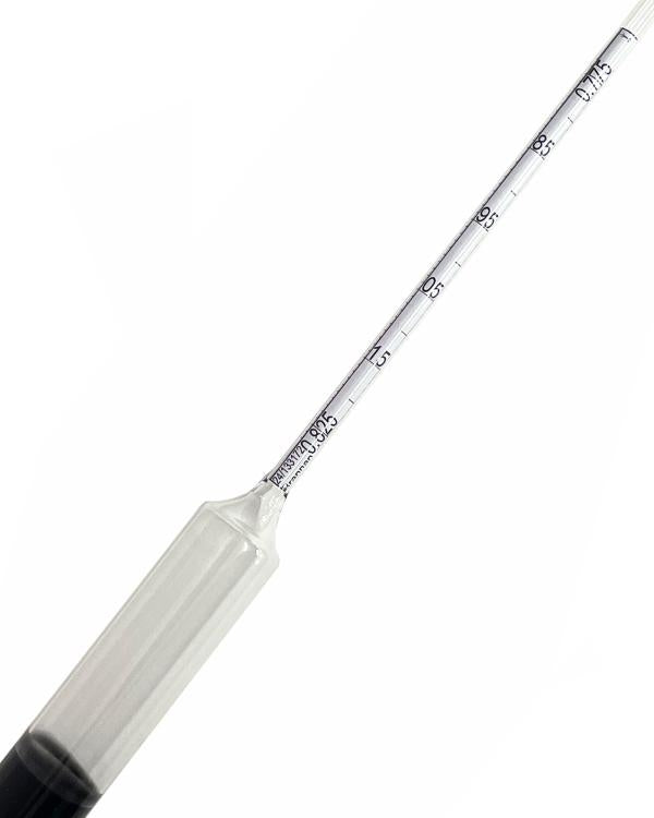 Brannan 10/640/0 | Aviation Fuel Hydrometer | 0.75 to 0.85 SG 60/60 °F, 185 mm, adjusted 60 °F - generaltechuae (2)