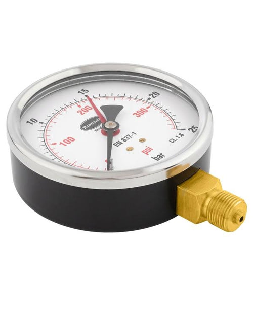 Brannan 34/653/1 | Commercial Pressure Gauge | 100 mm, 0 to 4 bar, 1/2 in BSP bottom - generaltechuae (2)