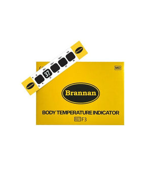 Brannan 11/466/9 | Forehead Strip Temperature Indicator | 37 to 40 °C/°F - generaltechuae