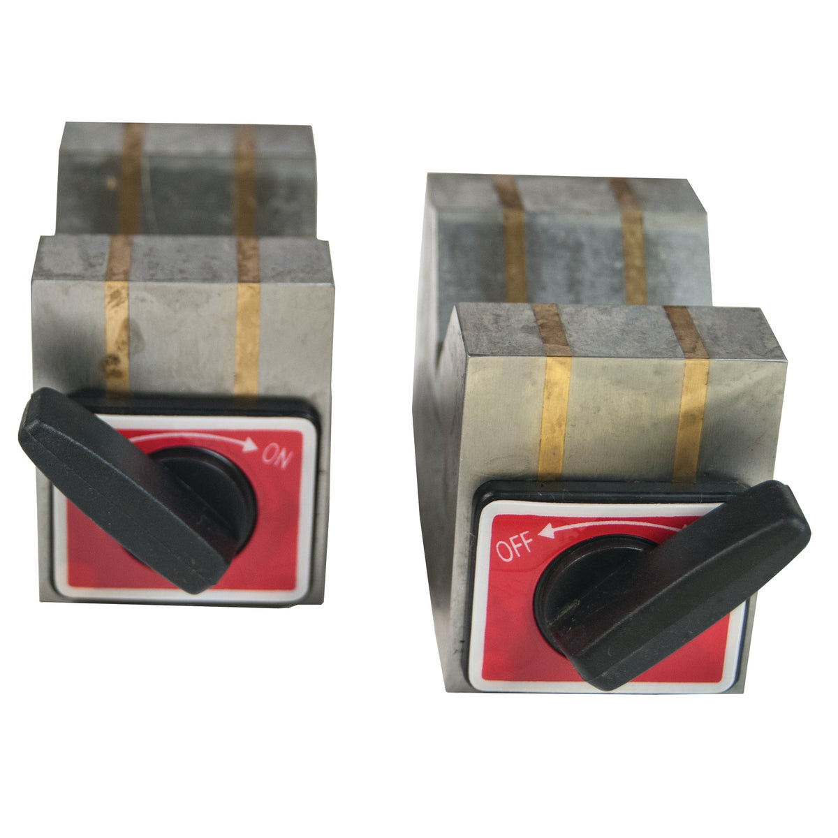 Flexbar 11025 | Magnetic V-Blocks, Matched Pair | 2 x 1.6 x 2.8 x 1.44 in - generaltechuae