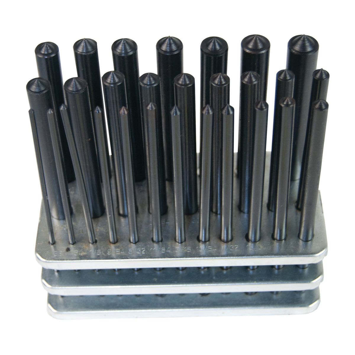 Flexbar 11074 | Transfer Punch Set | 28 Punches, 3/32 to 1/2 in - generaltechuae