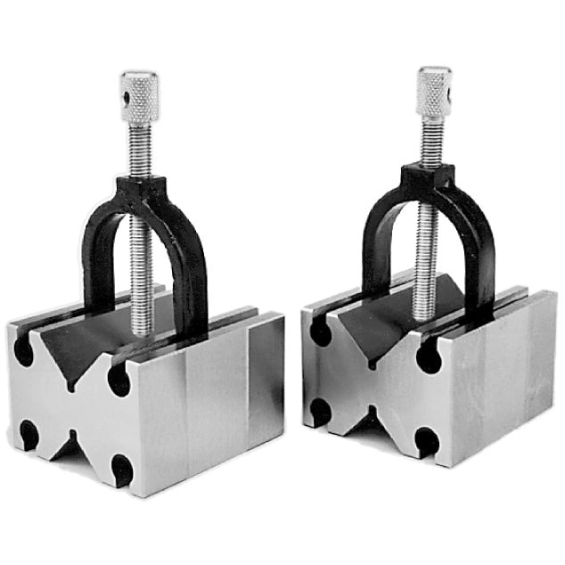 Flexbar 11086 | Precision V-Blocks and Clamps | 1 in Dia., 1⅜ x 1⅝ x 1¾ in - generaltechuae