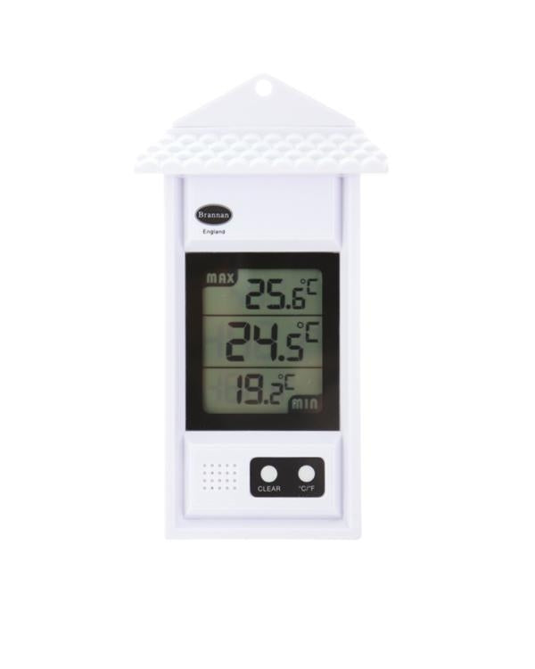 Brannan 12/428/3 | Digital Max Min Thermometer with Roof | -10 to +50 °C - generaltechuae