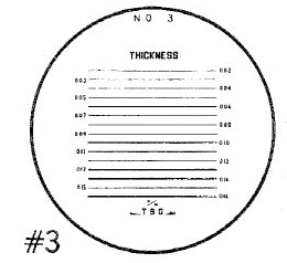 Flexbar 12249-10 | Individual Reticle #10 for 7X Comparator | 1 in Diameter - generaltechuae (2)