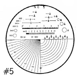 Flexbar 12244-5 | Individual Reticle #5 for 7X Comparator | 1 in Diameter - generaltechuae (4)