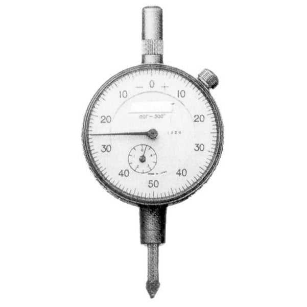 Flexbar 12746 | Precision Dial Indicator AGD2 | 1.000 in range, 0-50-0, 0.001 in - generaltechuae