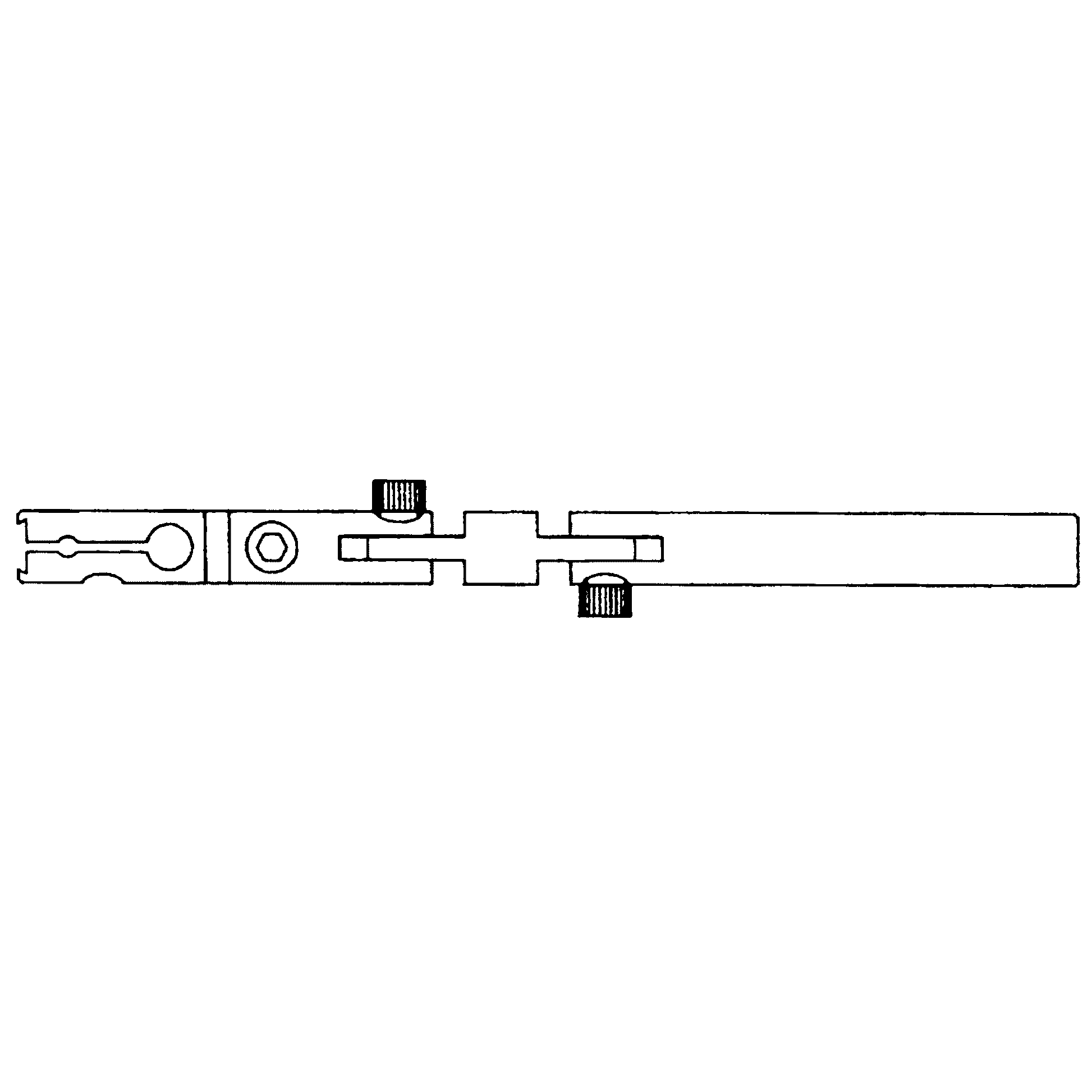 Flexbar 12933 | Test Indicator Holder | Axial Support Bracket, 5-1/2 in Reach - generaltechuae