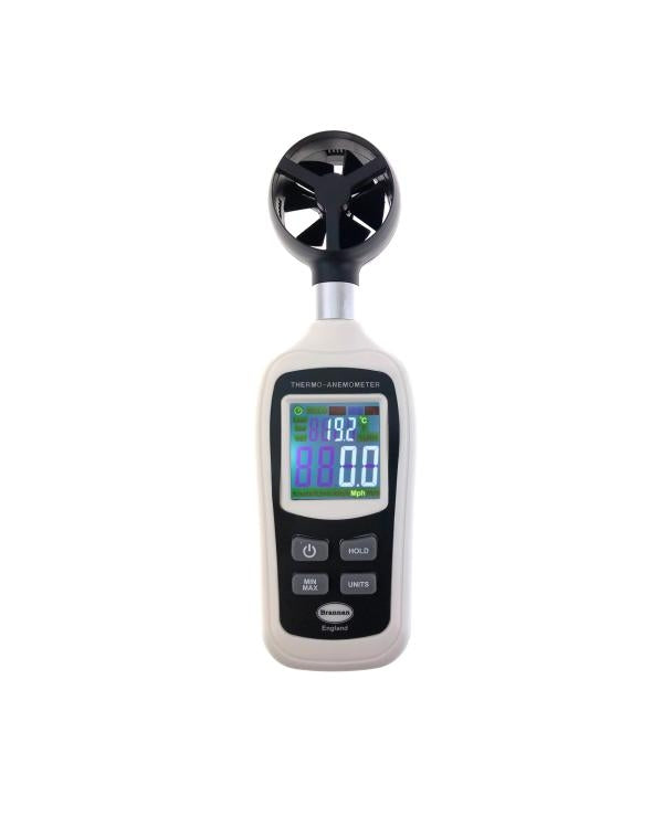 Brannan 13/470/0 | Mini Thermo-Anemometer | 0.4 to 30 m/s, -20 to +70 °C - generaltechuae