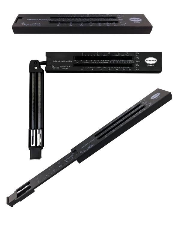 Brannan 13/607/2 | Compact Sling Psychrometer | °C Only, -5 to +50 °C - generaltechuae (2)