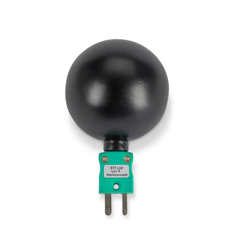 ETI 133-477 | Black Ball Probe | Type K, 2 m Stainless Steel Braided Lead - generaltechuae (2)