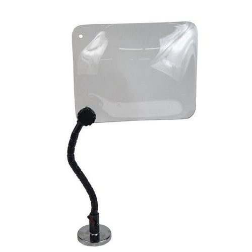 Flexbar 13313 | Flex-Shield Concave Safety Shield | 6 x 8 in, Magnetic Base - generaltechuae