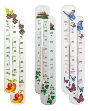 Brannan 14/463/3 | Decorative Wall Thermometers, Pack of 6 | 215 mm, -20 to +50 °C - generaltechuae