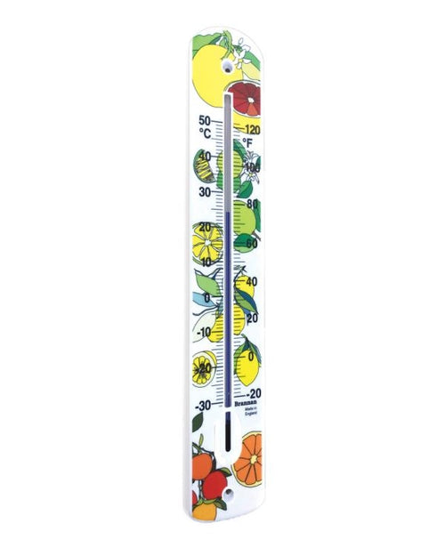 Brannan 14/481/3 | 380 mm Plastic Wall Thermometer, Citrus Design | -30 to +50 °C/°F - generaltechuae (2)