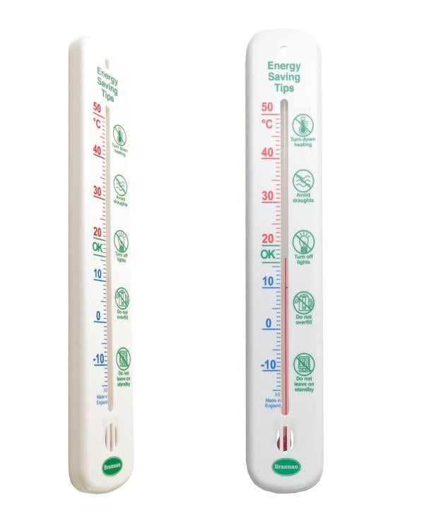 Brannan 14/876/2 | 215 mm Wall Thermometer, Energy Saving Tips | -15 to +50 °C - generaltechuae (2)
