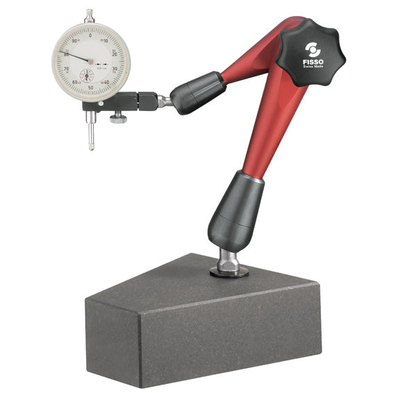 Flexbar 14827 | Medium Strato Line 3D Articulated Gaging Arm | Granite Sliding Base, 15.2 in - generaltechuae
