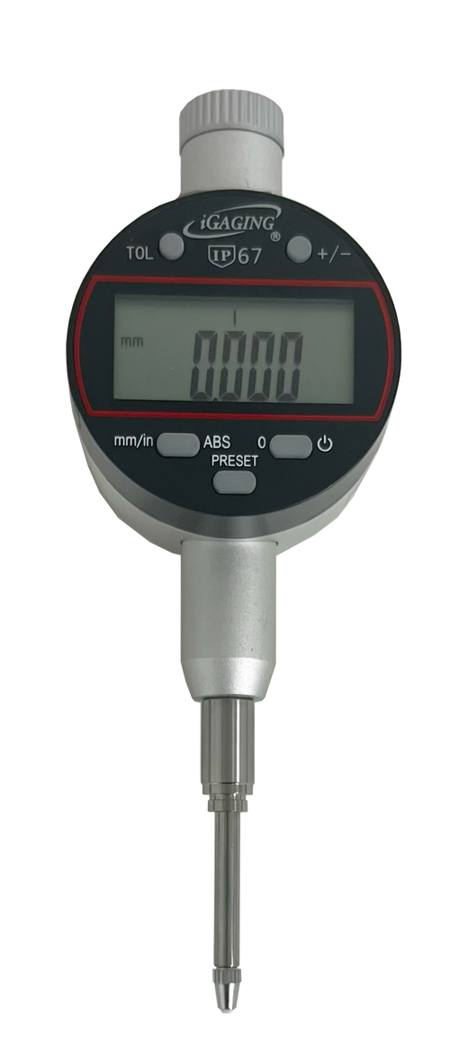 Flexbar 15830 | Digital Electronic Indicator | 0-1 in / 25 mm, Dual Analogue-Digital Display - generaltechuae