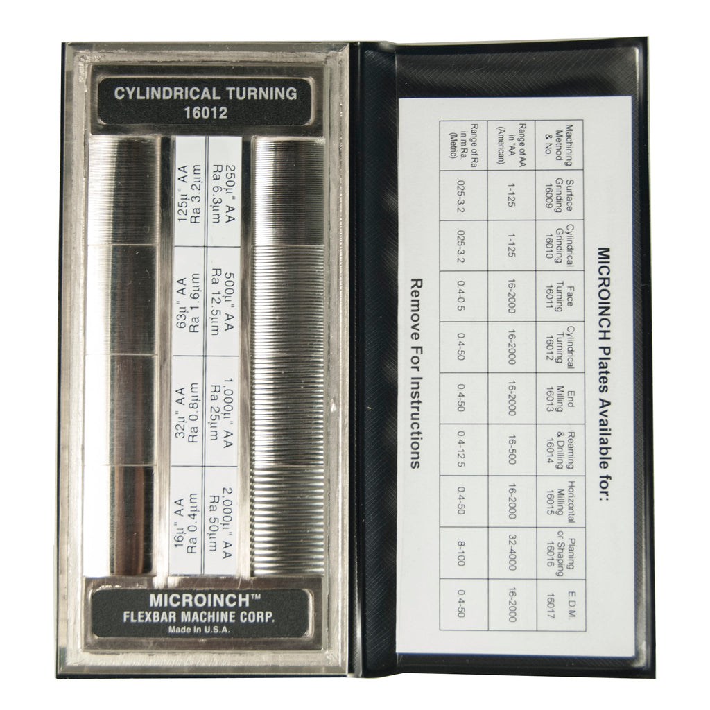 Flexbar 16012-CAL | Microinch Comparator Plate | Cylindrical Turning, Calibrated - generaltechuae