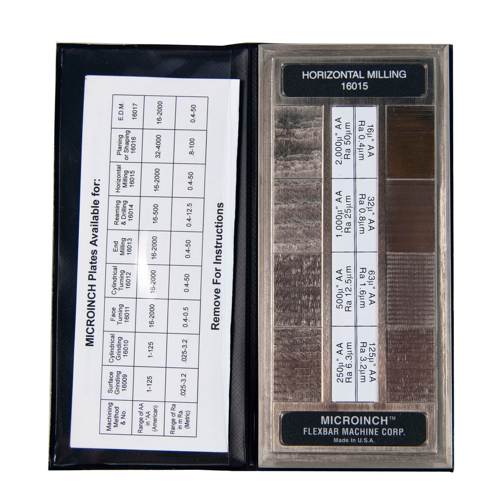 Flexbar 16015 | Microinch Comparator Plate | Horizontal Milling, Non-Calibrated - generaltechuae
