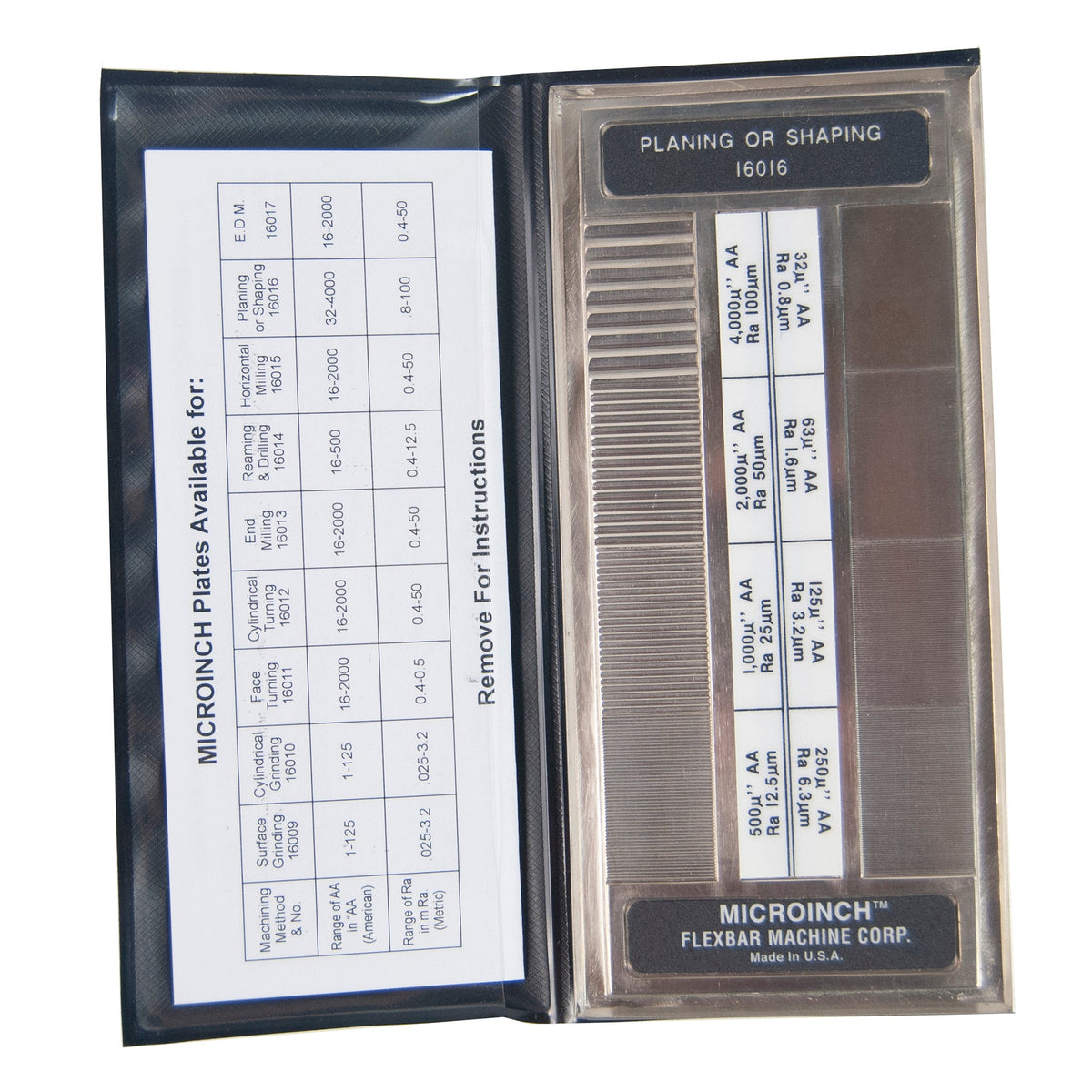 Flexbar 16016 | Microinch Comparator Plate | Planing & Shaping, Non-Calibrated - generaltechuae