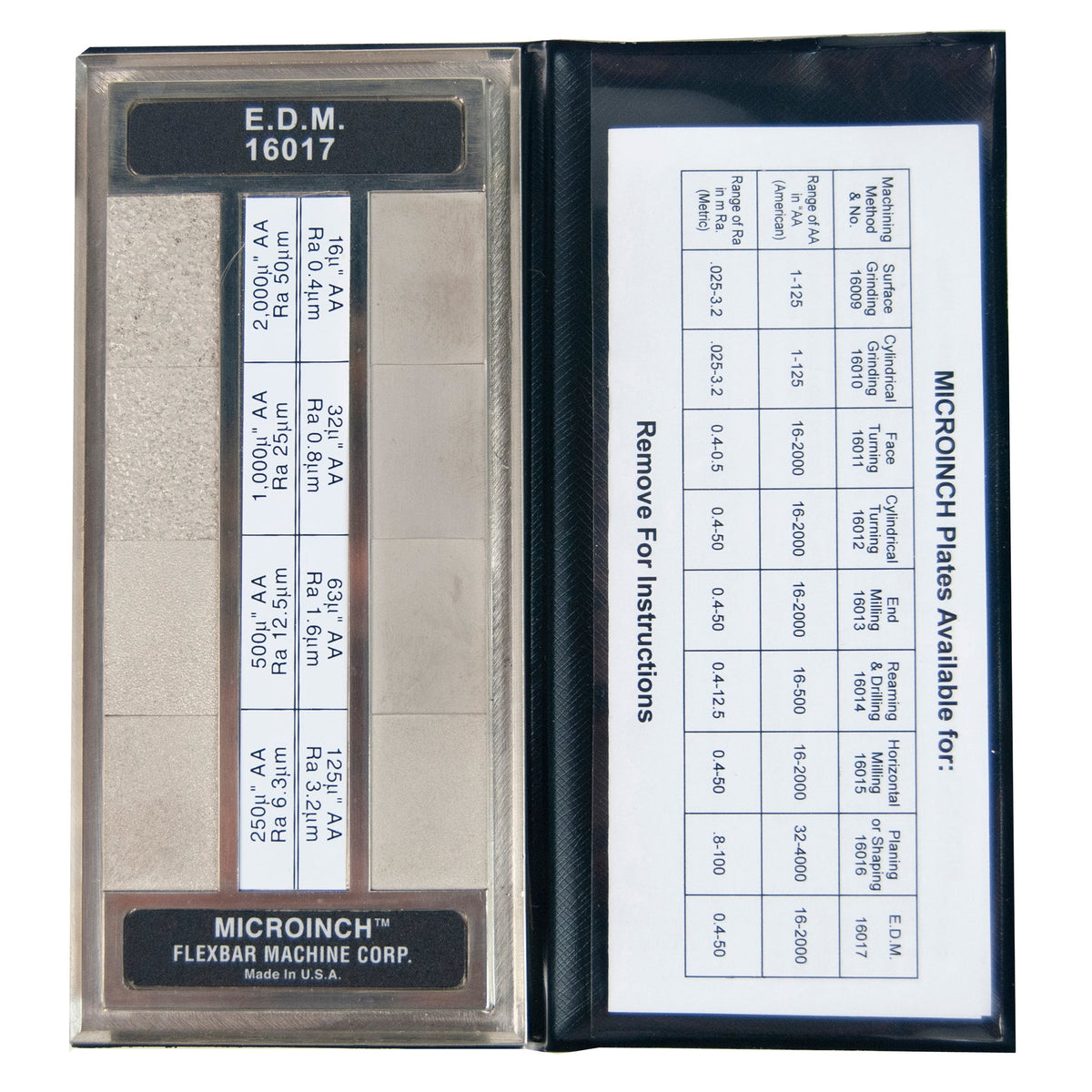 Flexbar 16017 | Microinch Comparator Plate | E.D.M., Non-Calibrated - generaltechuae
