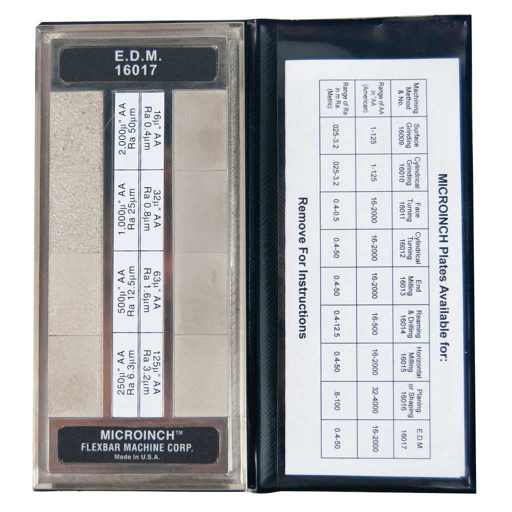 Flexbar 16017-CAL | Microinch Comparator Plate | E.D.M., Calibrated - generaltechuae