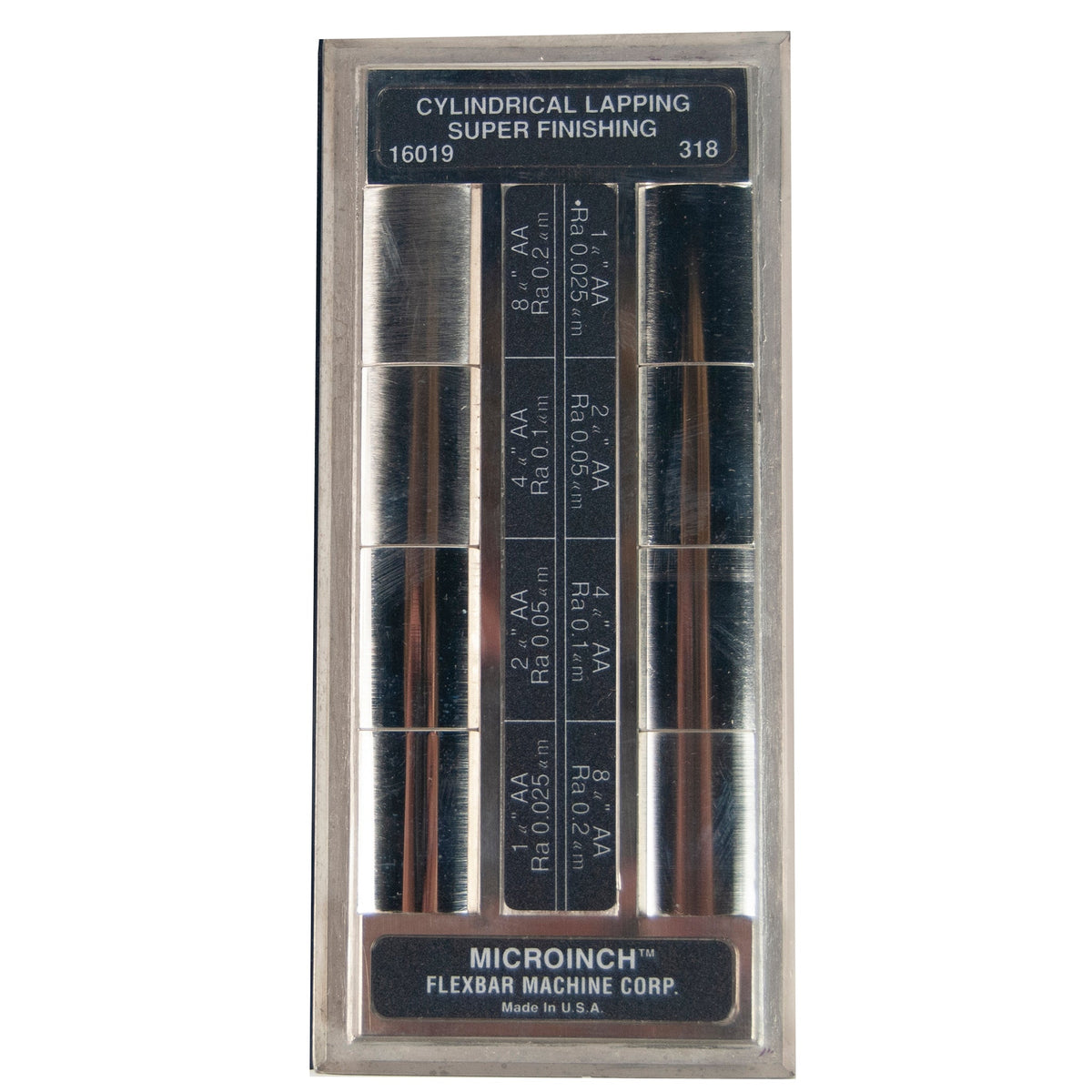 Flexbar 16019-CAL | Microinch Comparator Plate | Cylindrical Lapping/Superfinishing, Calibrated - generaltechuae