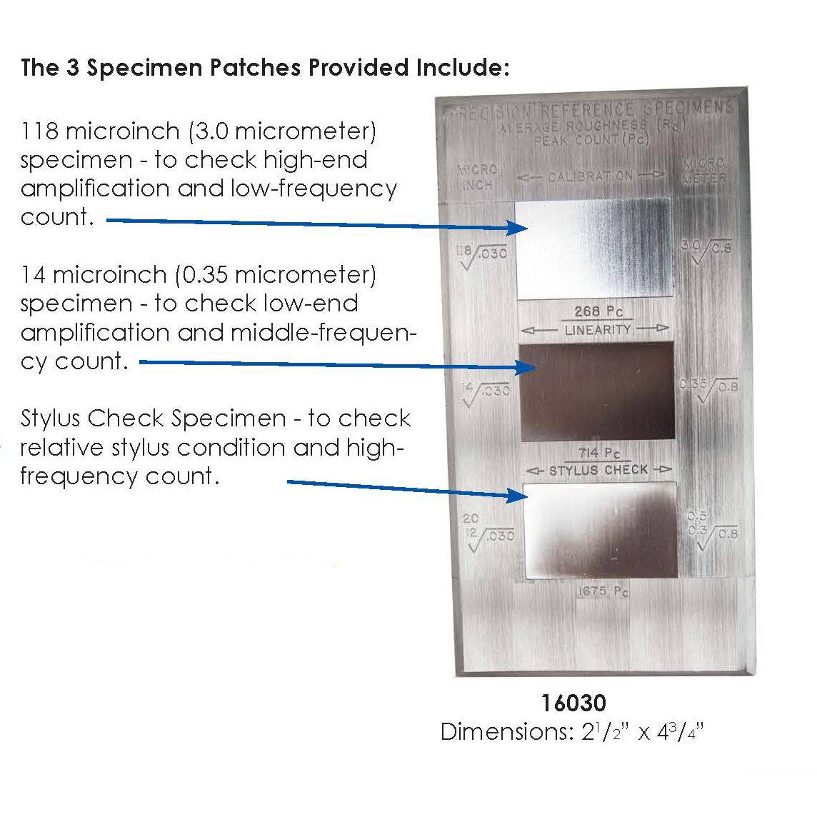 Flexbar 16030 | 3-Patch Precision Reference Standard | Standard - generaltechuae (2)
