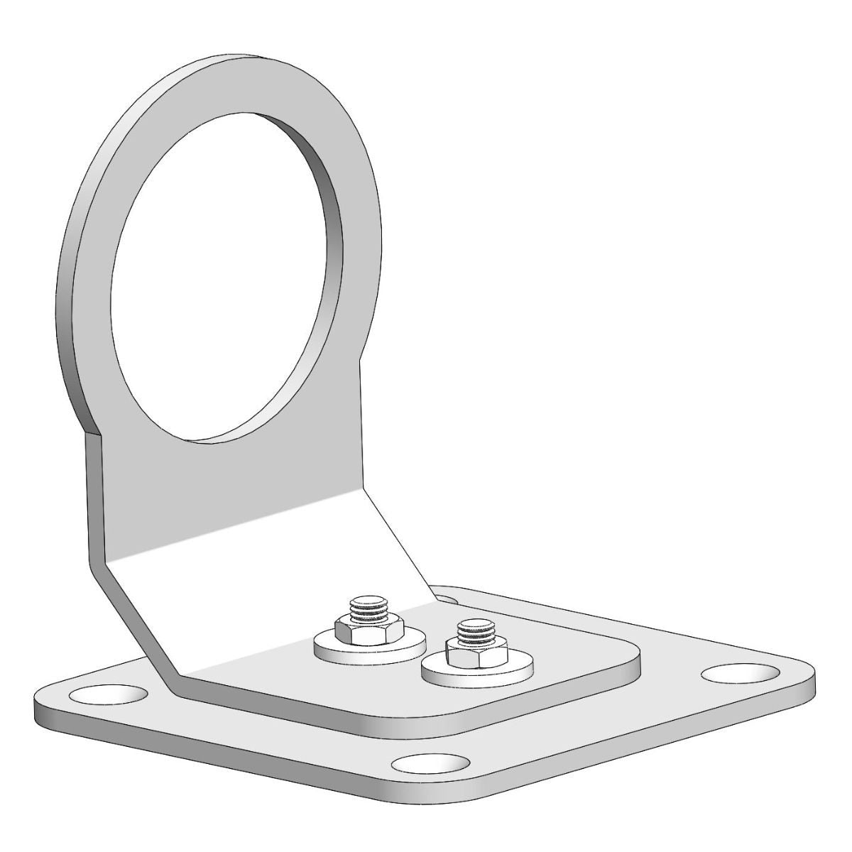 Palmer Wahl 16451 | R40 Surface Mount Bracket, 1 Axis | Fixed, 45 mm - generaltechuae