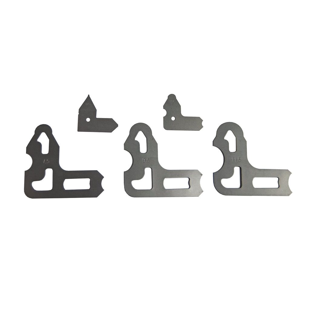 Flexbar 17390 | 26 Piece Metric Radius Gage Set | 0.5 to 13 mm, with Holder - generaltechuae (2)