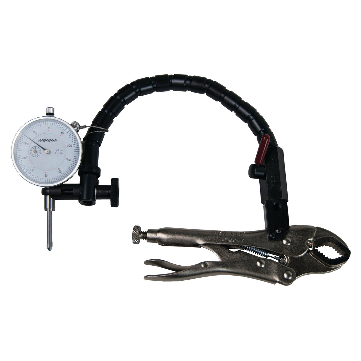 Flexbar 18051-KIT | Flexbar Vise-Grip Indicator Kit | With 0-1 in Dial Indicator - generaltechuae