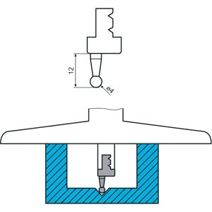 Flexbar 18524 | Insert for DIGI-MET Depth Gauge | Straight Ball - generaltechuae (3)