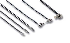 OMRON E32-R21 2M | Fiber optic sensor, retro-reflective, M6 head, R10 fiber, 2m cable