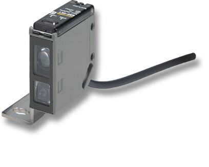 OMRON E3S-AT36 | Photoelectric sensor, through-beam, 7 m, DC, 3-wire, PNP, horizontal, M12 plug-in