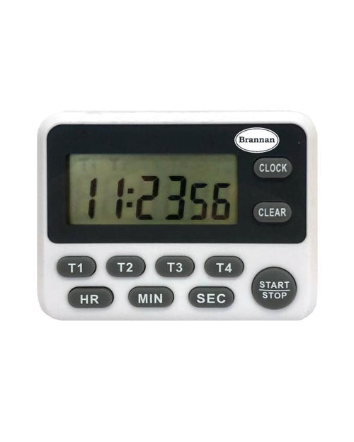 Brannan 28/220/0 | Four Way Timer & Clock | 4 timers, 12/24 h clock - generaltechuae