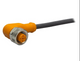 M12 shielded sensor cable ifm electronic EVC543
