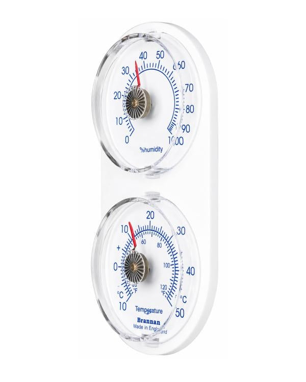 Brannan 30/412/3 | Twin Mini Dial Hygrometer & Thermometer | -10 to +50 °C/°F, 0–100% RH - generaltechuae (2)