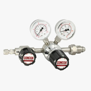 CONCOA 322 Series | Stainless Steel Single Stage Regulator | 316L Stainless Body, Grade 5.5