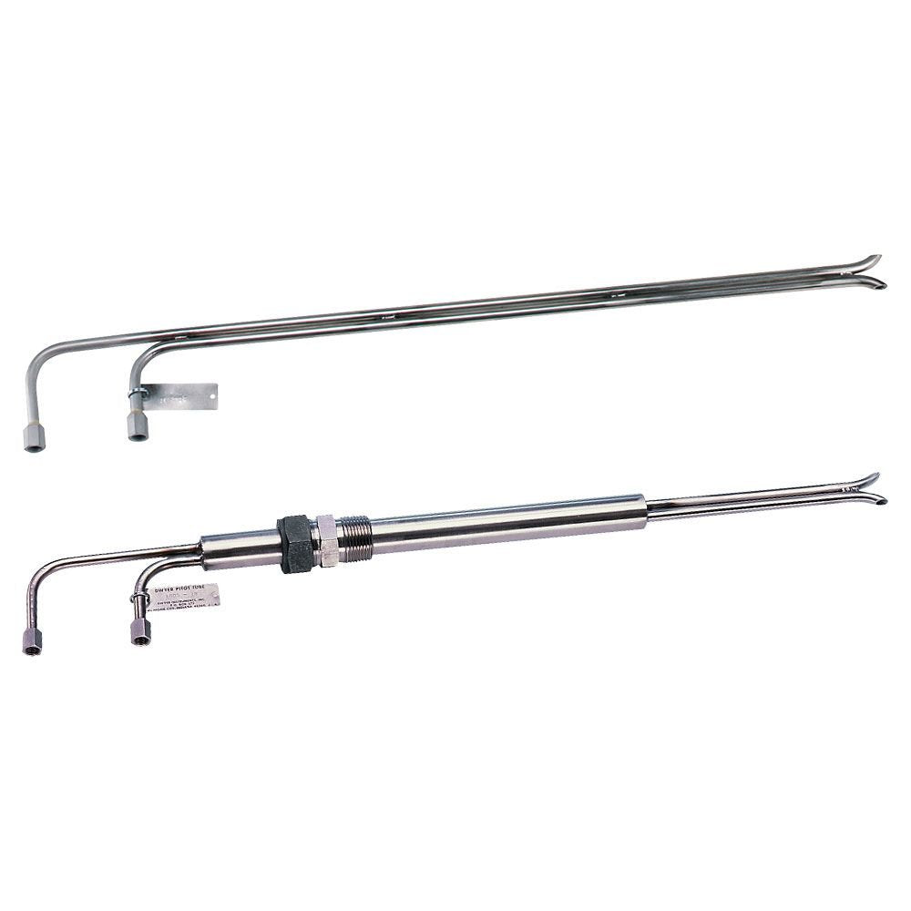 Dwyer Instruments 160S-36PM | Permanent mount "S" type stainless steel Pitot tube | 36" insertion length