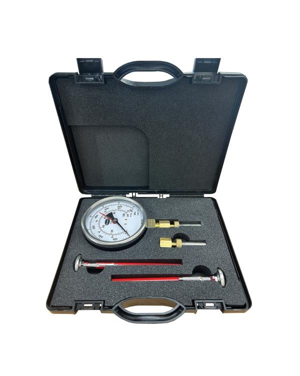 Brannan 34/690/0 | Replacement 4-Scale Pressure Gauge | 100 mm, 1/4 in BSP bottom, 0-100 psi / 0-700 kPa - generaltechuae