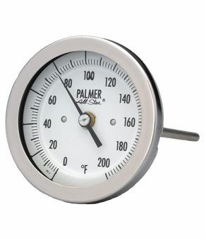Palmer Wahl A, BC | All Star Bimetal Thermometer, A & BC Series | 3 or 5 in Dial - generaltechuae