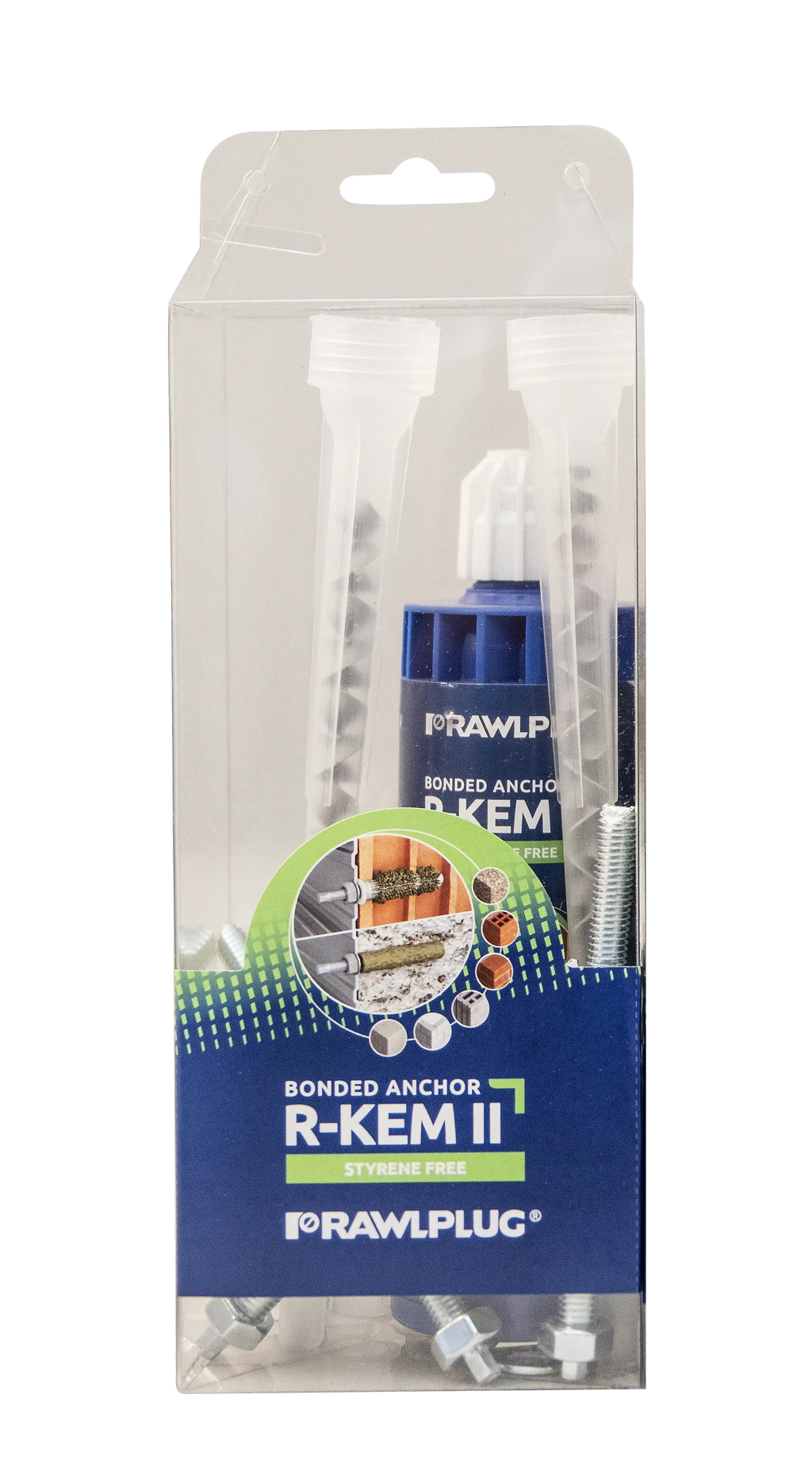Rawlplug R-KEM-II175SETFR | R-KEM-II Polyester Bonded Anchor Set | 175 ml, 11 elements - generaltechuae (3)