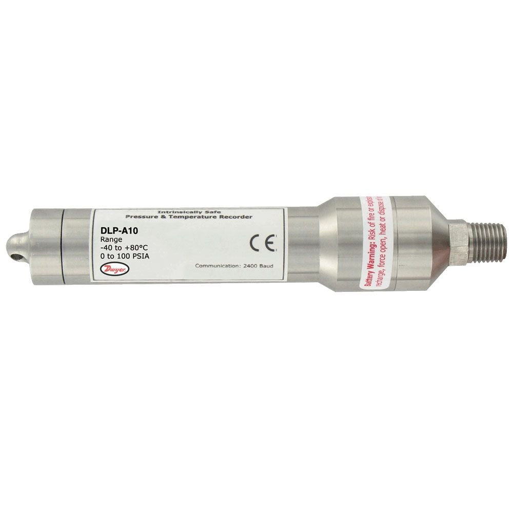Dwyer Instruments DLP-A13 | Pressure/temperature data logger | Range 0-300 psia