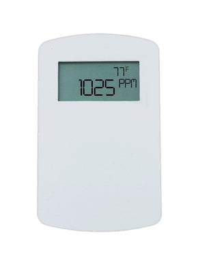 Dwyer Instruments CDT-2E4B | Carbon Dioxide/Temperature | Wall Mount | Universal current/voltage output | 10K Type II Thermistor Temperature Output | European Housing.